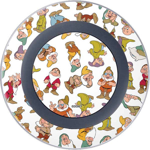 Disney Snow White Dwarfs Pattern Wireless Charger Skin